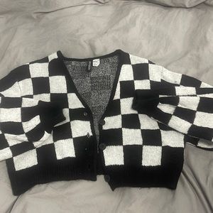 A XS cropped jacket. Worn one time.